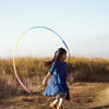 Rainbow Silk & Wood Streamer - Wand For Pretend Play