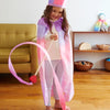 Rainbow Silk & Wood Streamer - Wand For Pretend Play