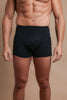 Men's Rib Elasticized Boxer Brief with Fly  - S, L, XL