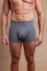 Men's Rib Elasticized Boxer Brief with Fly  - S, L, XL