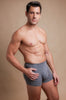 Men's Rib Elasticized Boxer Brief with Fly  - S, L, XL