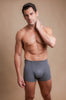 Men's Rib Elasticized Boxer Brief with Fly  - S, L, XL