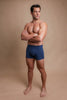 Men's Rib Elasticized Boxer Brief with Fly  - S, L, XL