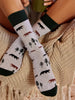 Conscious Step Organic Cotton Unisex CREW Socks Designs For Good Causes