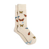 Conscious Step Organic Cotton Unisex CREW Socks Designs For Good Causes