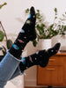 Conscious Step Organic Cotton Unisex CREW Socks Designs For Good Causes