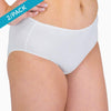 Women's Organic Cotton Full Coverage Waist Brief - 2 Pack