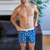 Men's Organic Cotton  Billybelt Boxer Shorts- Size Small