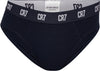 Men's 3-Pack CR7 Cristiano Ronaldo Basic Briefs Organic Cotton Blend Multicolor