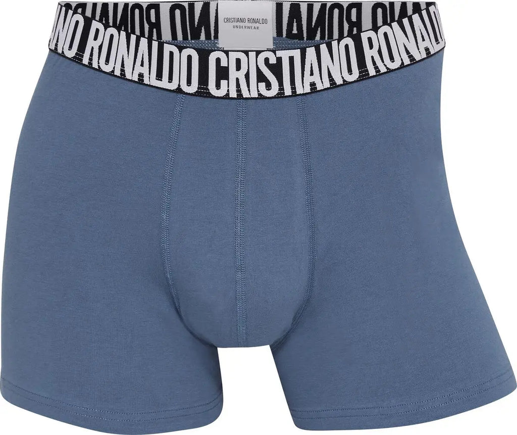 Cristiano Ronaldo CR7 Boxer Brief Underwear Mens XL Gray White 3 Pack