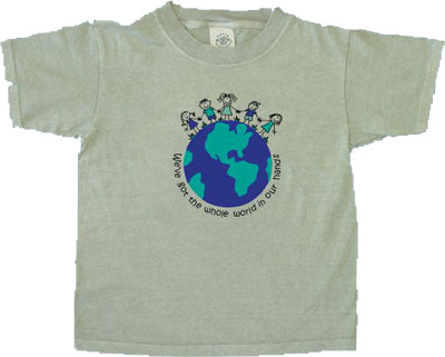World in Our Hands Children's Organic Cotton T-Shirt - Size - Medium