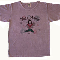 Women's Organic Cotton Yoga Mama T-Shrit - Size - M, L, XL