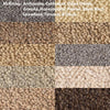Earth Weave Individual 4" x 4" Wool Carpets Samples