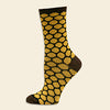 Maggie's Adult Organic Bee Keeper Dress Socks - Unisex - Men & Women