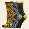 Maggie's Adult Organic Bee Keeper Dress Socks - Unisex - Men & Women
