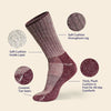 Maggie's Organic Wool Hiking Sock - Choose crew or ankle