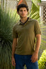 Men's Hemp & Tencel Polo Shirt