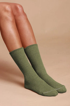 Elastic Free 100% Organic Cotton Socks (Sold in packs of two.)