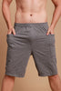 Men's Elasticized Organic Cotton Lounge Shorts with Drawstring