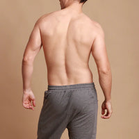 Men's Elasticized Organic Cotton Lounge Shorts with Drawstring