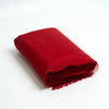 Crimson red pure cashmere stole scarf, folded
