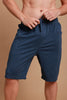 Men's Elasticized Organic Cotton Lounge Shorts with Drawstring