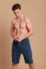 Men's Elasticized Organic Cotton Lounge Shorts with Drawstring