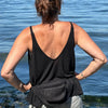 Hemp Three Pocket Fanny in Black