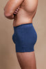 Men's Rib Elasticized Boxer Brief with Fly  - S, L, XL