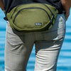 Premium Hemp Fanny Pack in Green
