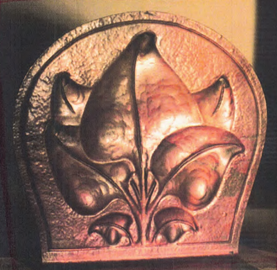 Hammered Copper “Jarvie-style” Bookends
