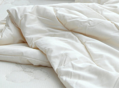 Natural Wool Washable Lightweight Filled Comforters -  Duvet Inserts