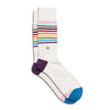Conscious Step Organic Cotton Unisex Crew Socks Designs For LGBT Causes