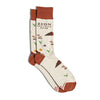 Conscious Step Organic Cotton Unisex CREW Socks Designs For Good Causes