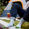 Conscious Step Organic Cotton Unisex CREW Socks Designs For Good Causes