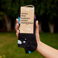 Conscious Step Organic Cotton Unisex ANKLE Socks Designs For Good Causes