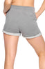 Felina Organic Cotton French Terry High Waisted Bermuda Short