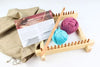 Lime Basswood Loom & Cotton Knitting Thread & Cotton Knitting Thread