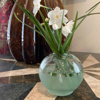 Recycled Glass Mini Bud Vases - Approx. 3"x3"