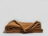 Organic cotton chenille herringbone bed blanket