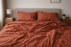 300 thread count organic cotton sateen sheet set