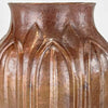 Hand-hammered Copper Grueby Faience-style Vase