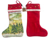 "Deep Peace" Organic Holiday Stocking