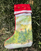 "Deep Peace" Organic Holiday Stocking