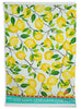 Lemon Dance Organic Cotton Kitchen Towel, Apron, and Oven Mitt