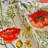 Nature's Dance - Organic Cotton Red Poppies - Kitchen Towel