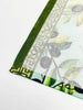 Olive Themed Organic Cotton Kitchen Towel, back side