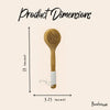 Bamboo Dry Body Brush | Sisal Bristles | EcoChoices