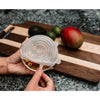 Set of 6 Silicone Reusable Food Cover Lids