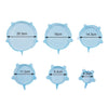 Set of 6 Silicone Reusable Food Cover Lids